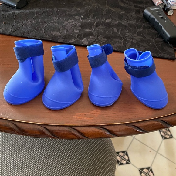 Dog Silicone Rain Boots-XL - Picture 1 of 2